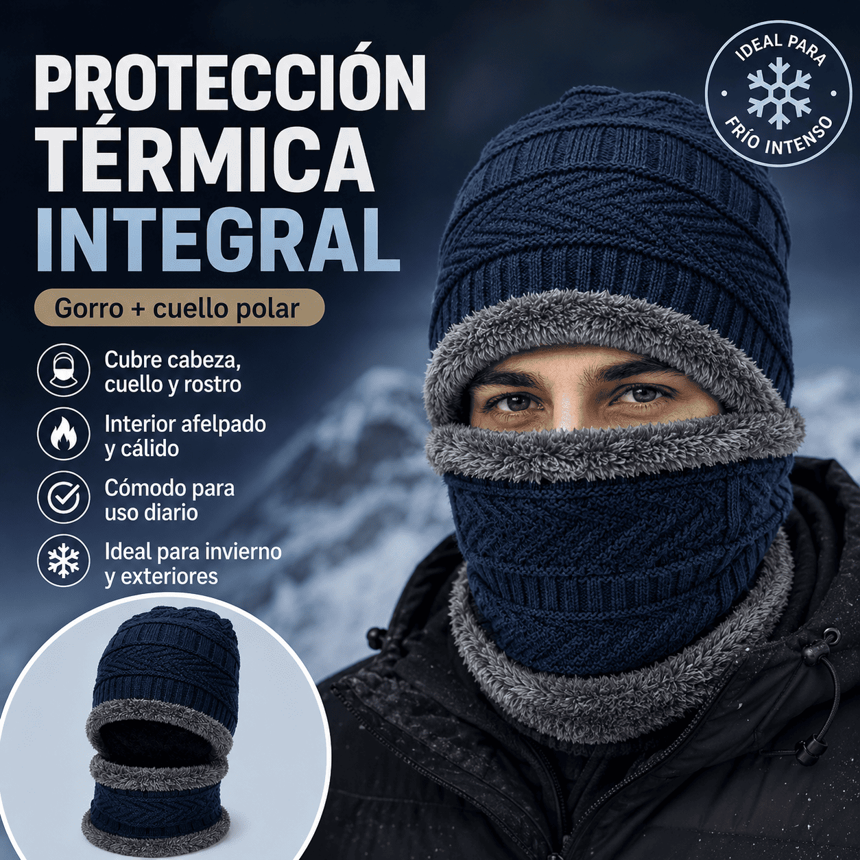 Set gorro + cuello
