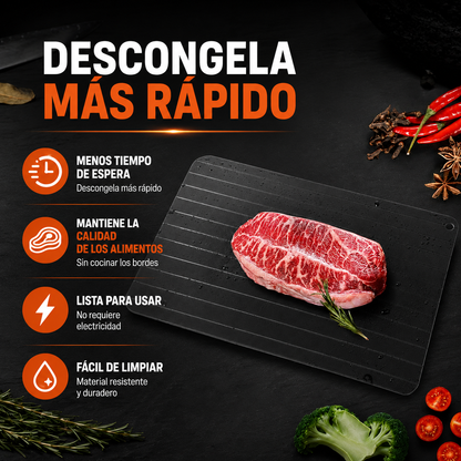 Bandeja de descongelación rápida