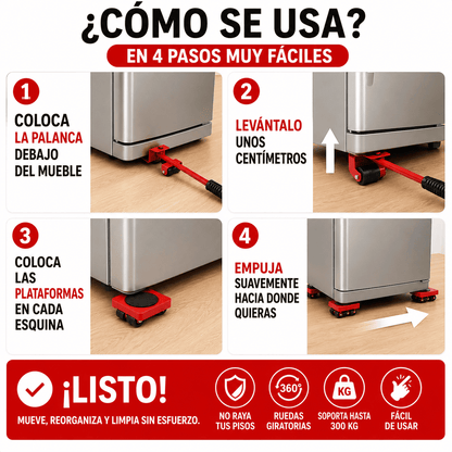 EasyMove™ - KIT LEVANTA MUEBLES